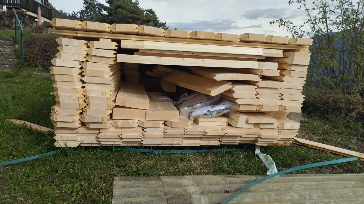 Kit de montage et quincaillerie du cabanon