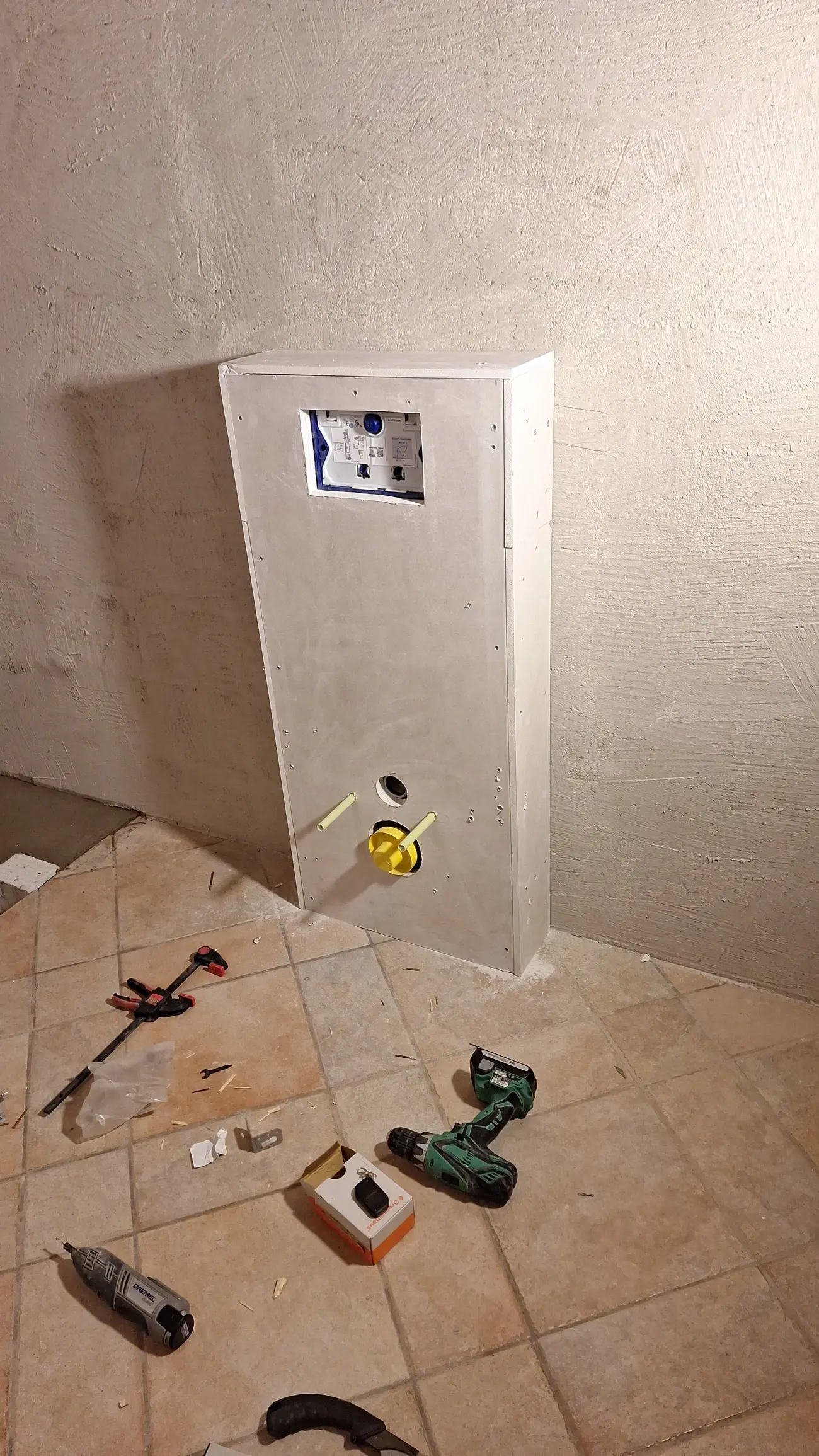 Gaine technique électrique et plomberie